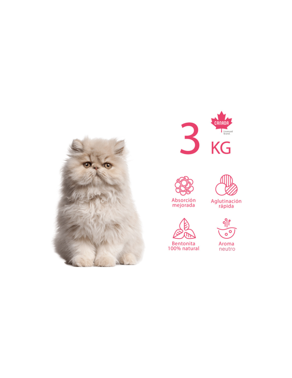 WE LOVE CATS ARENA 3KG NEUTRO - Imagen 2