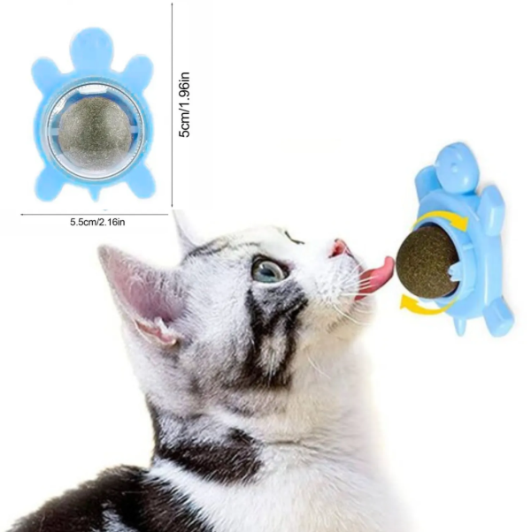 Catnip Ball Tortuga Celeste